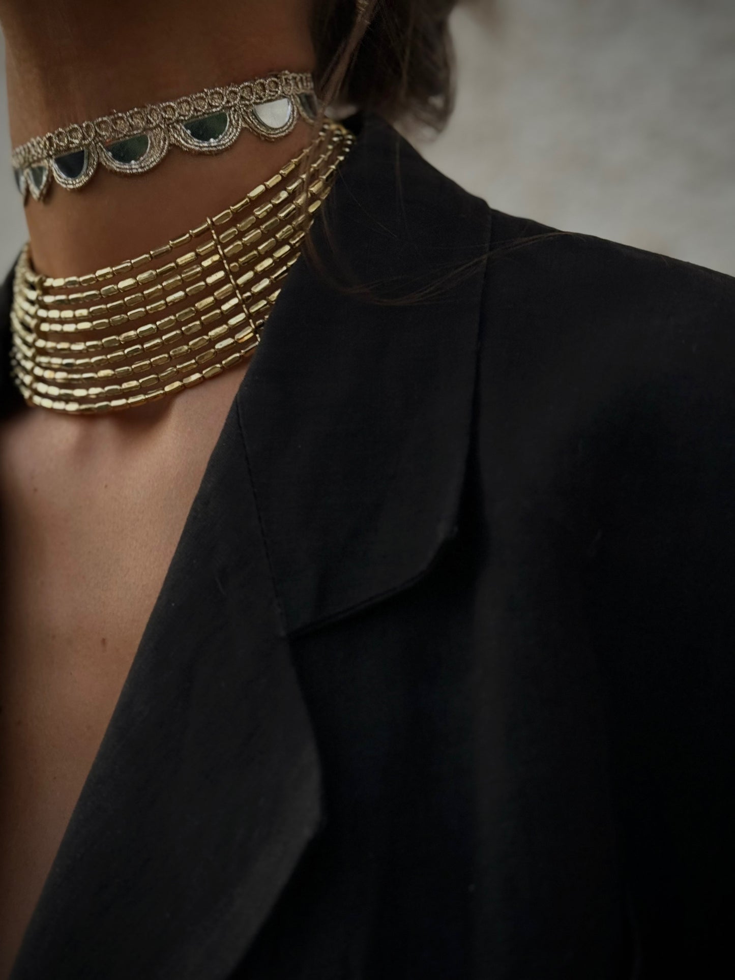 Choker Aurum "Regina"