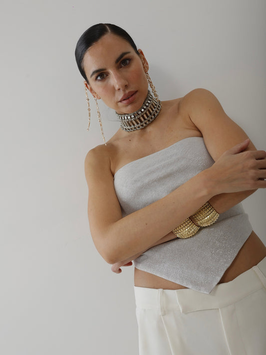 Choker Aurum - Filo Plata