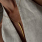 Collar Multiposición Cuerno Oro SAFARA