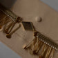 Collar Maxi RHOMBUS Spiga Aurum