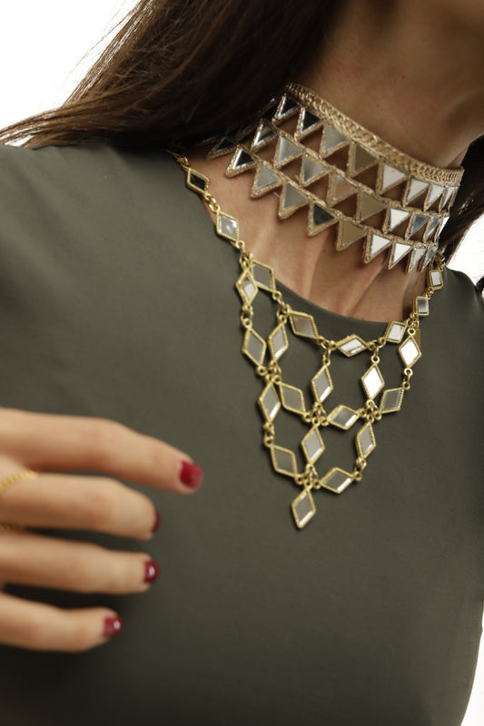 Choker Aurum TESSA MIRRORS