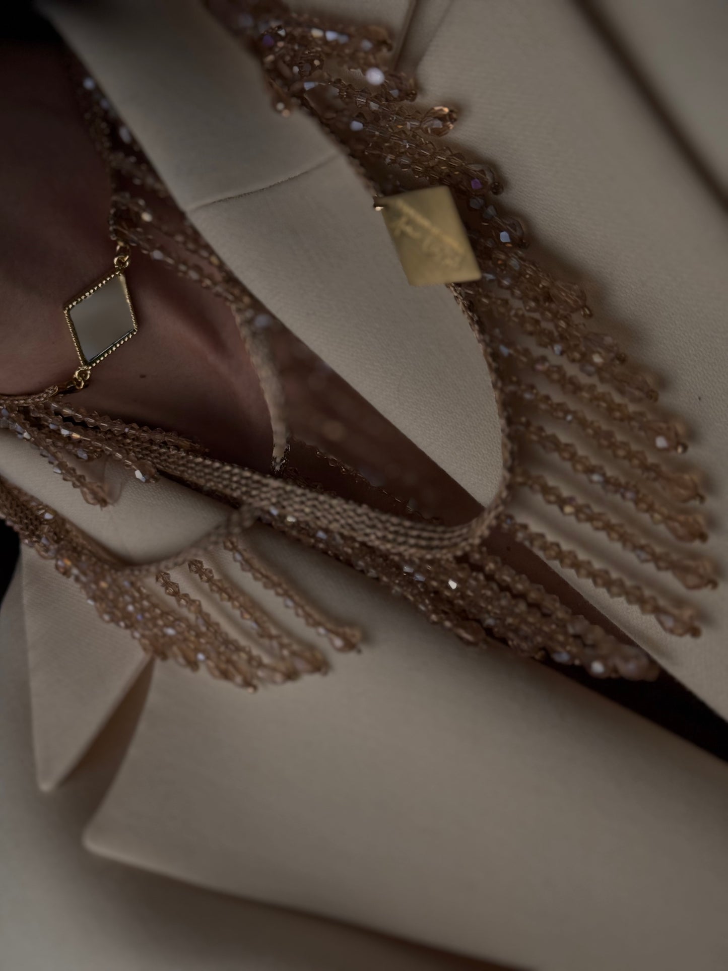 Collar Maxi RHOMBUS Flecos Aurum