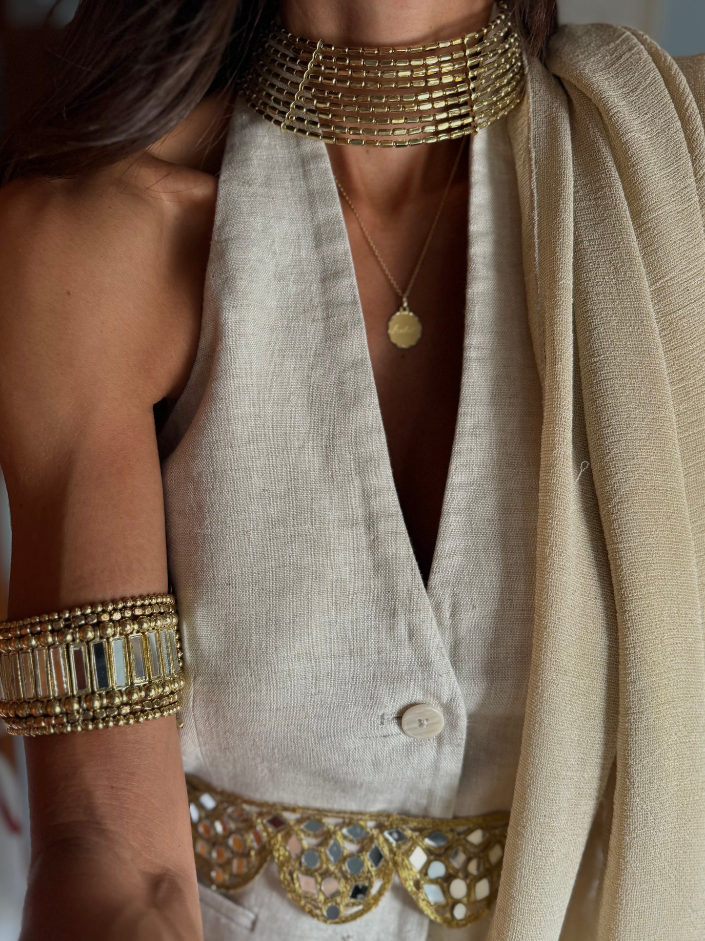 Choker Aurum "Regina"