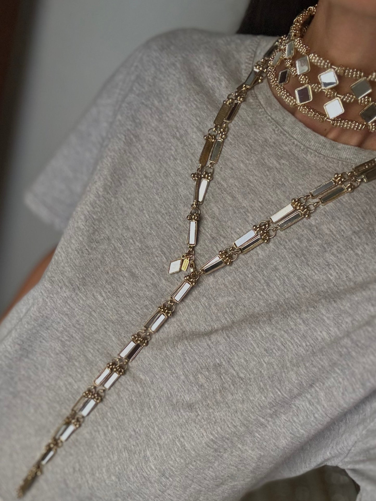 Collar Multiposición 2 tiras Aurum Ginevra