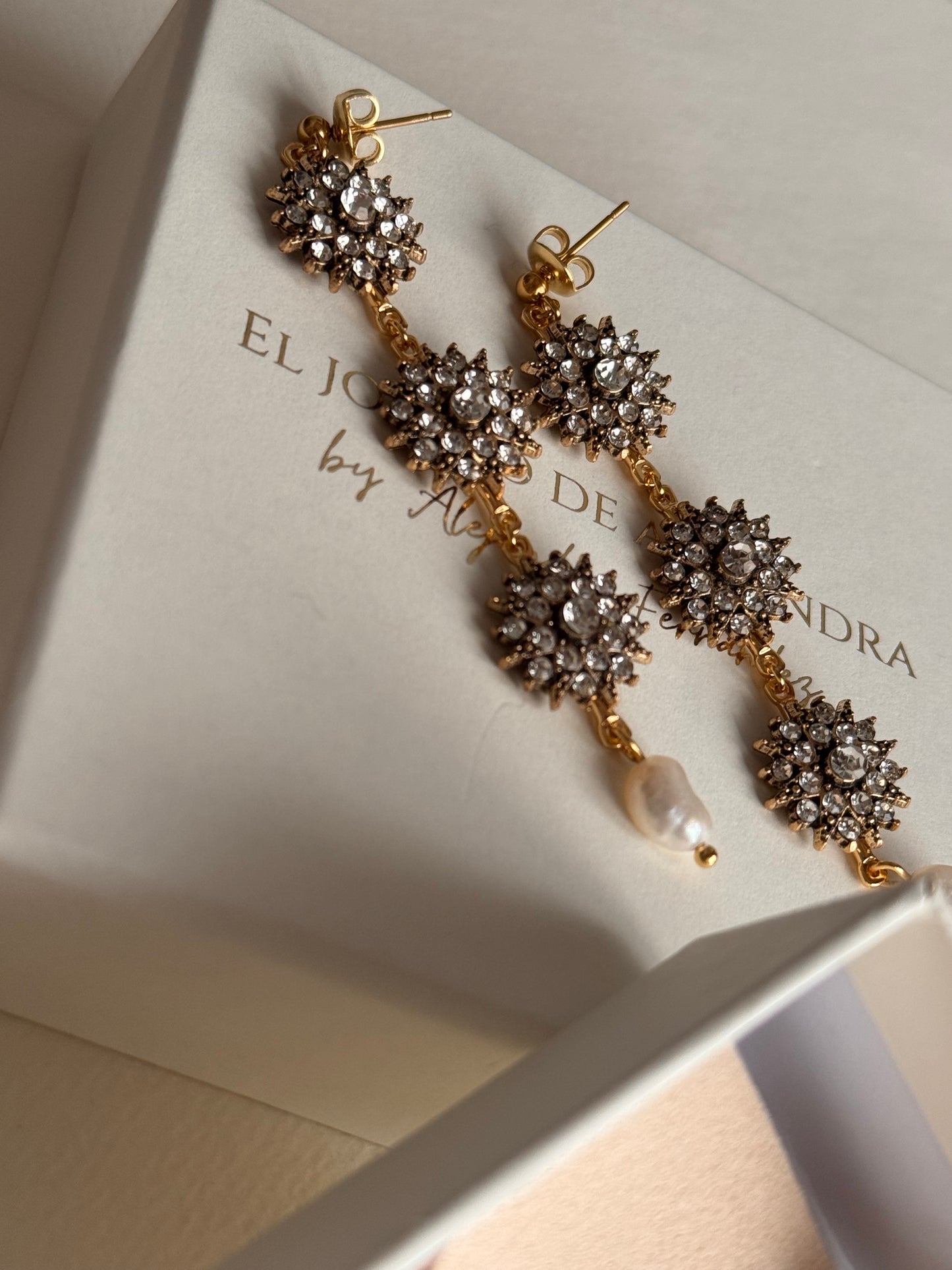 Pendientes RAÍCES Antique Triada