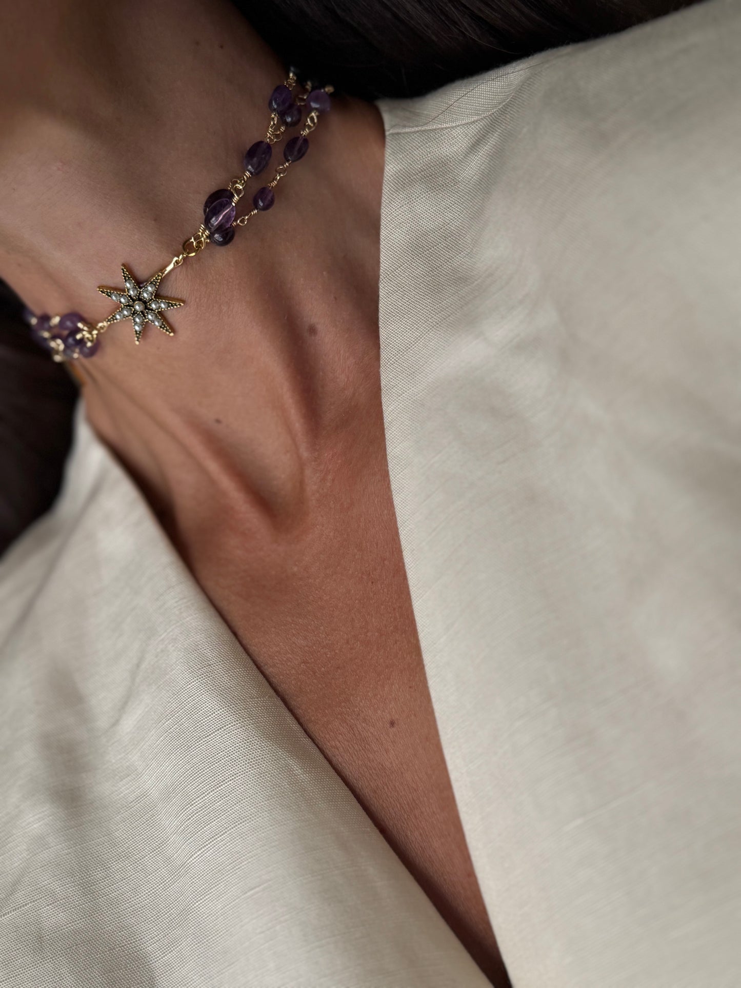 Choker Light&Glass SUMMER Raíces