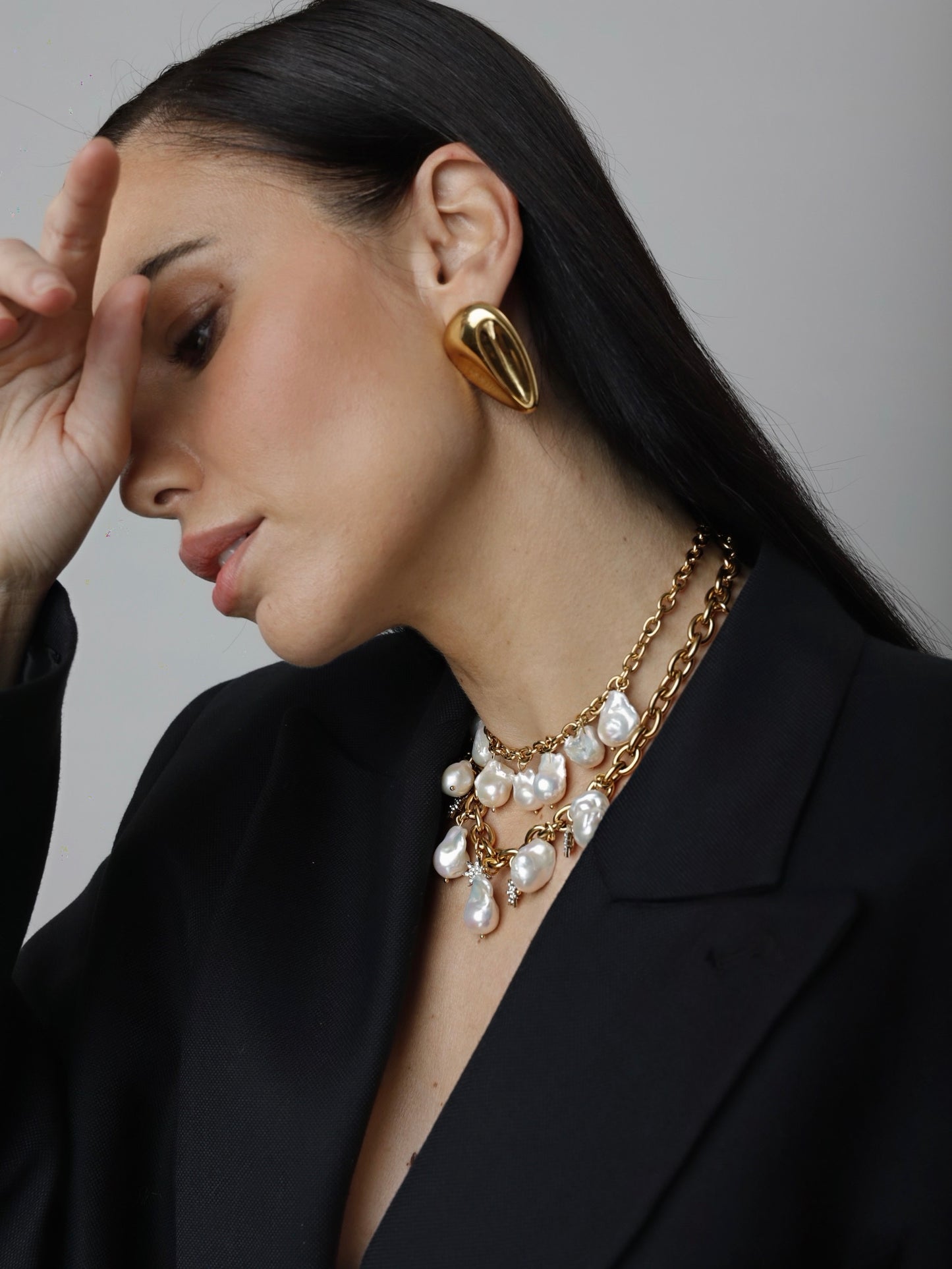 Pendientes Maxi Almond