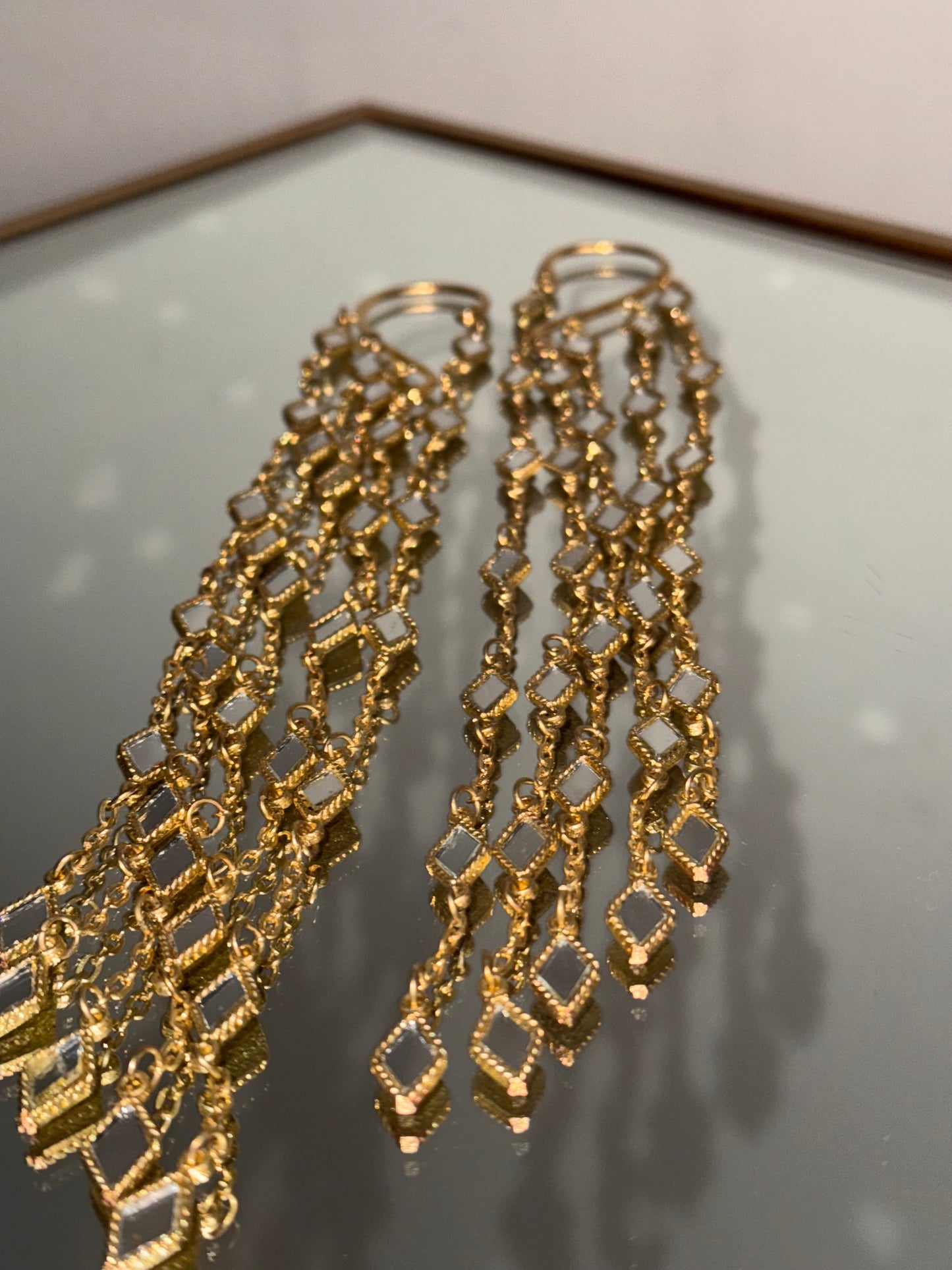 Earcuff Aurum "RHOMBUS Lluvia"