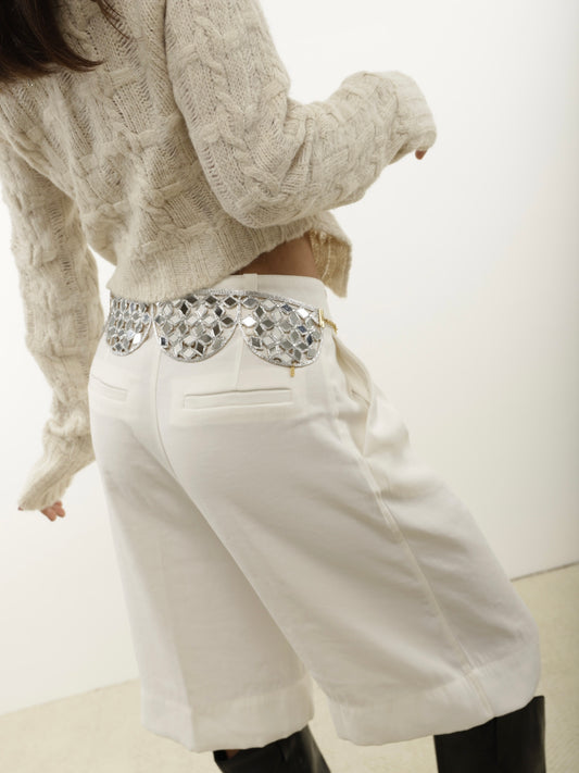 Cinturón Aurum Lacrima Plata