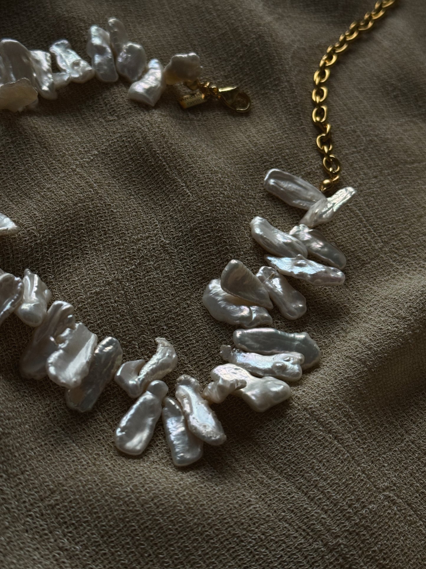Choker Raíces "Eusebia Perlas"