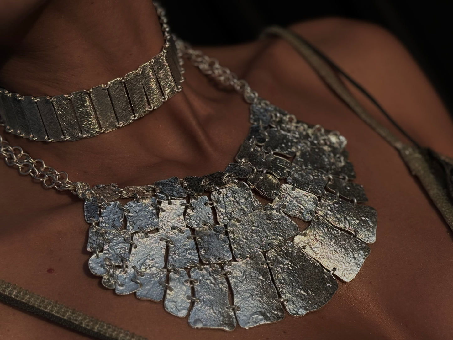 Choker Mussa Plata SAFARA