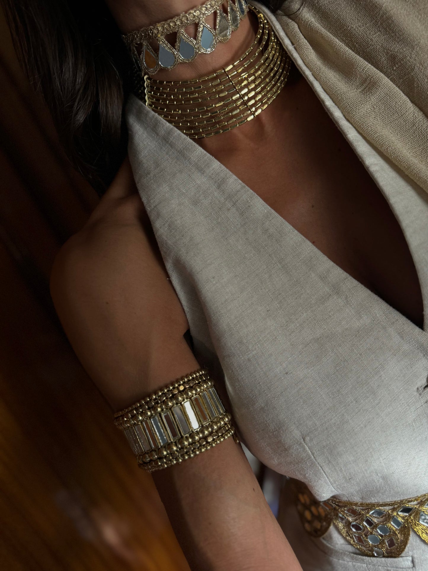 Choker Aurum "Regina"