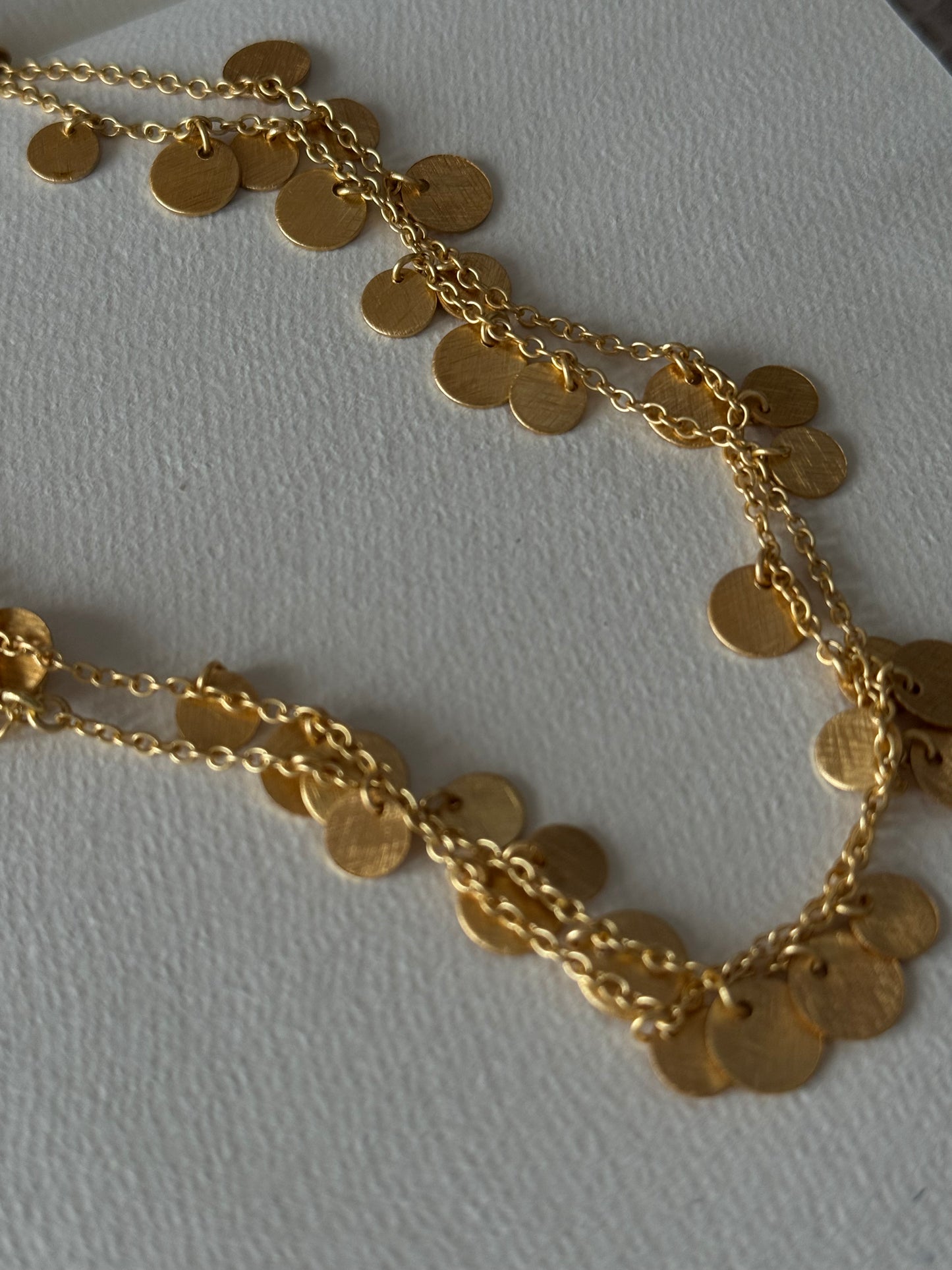 Collar Multiposición Monedas oro SAFARA