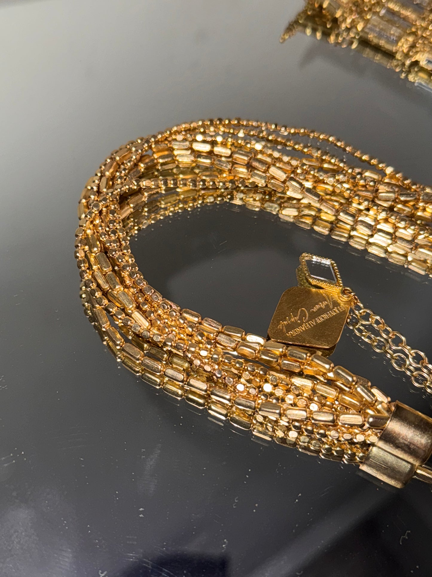 Collar Aurum Serpentine Oro