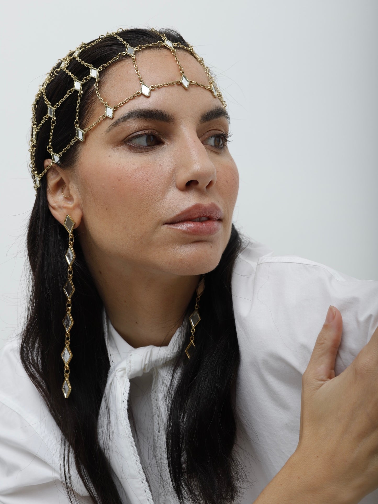 Pendientes Aurum LONG RHOMBUS