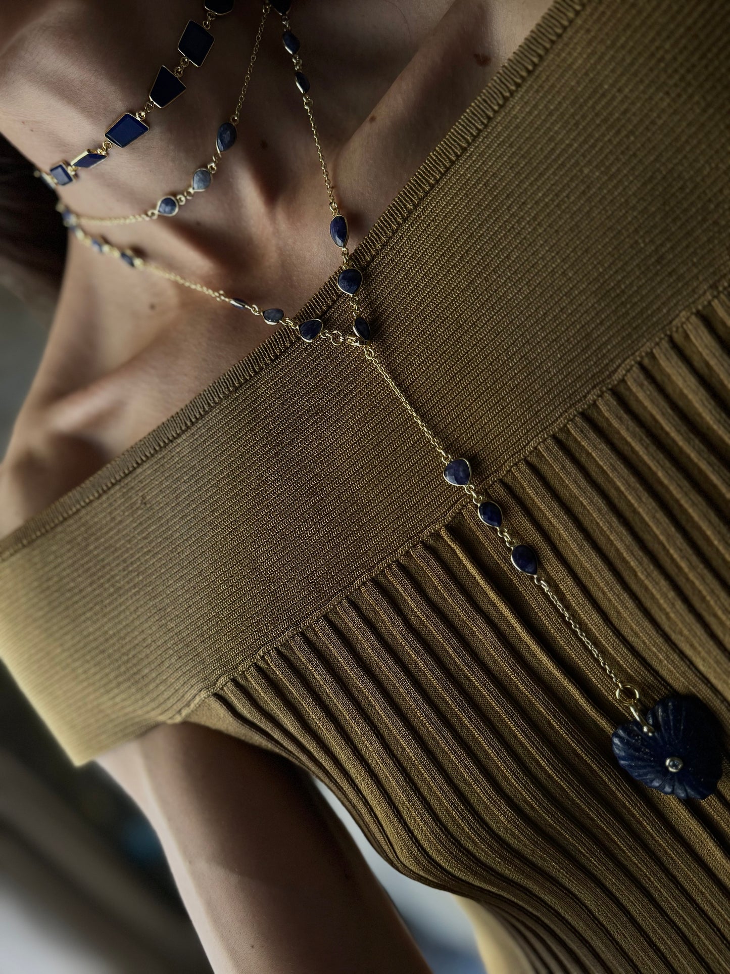 Choker ISCHIA Piedras Basic ~ISLA