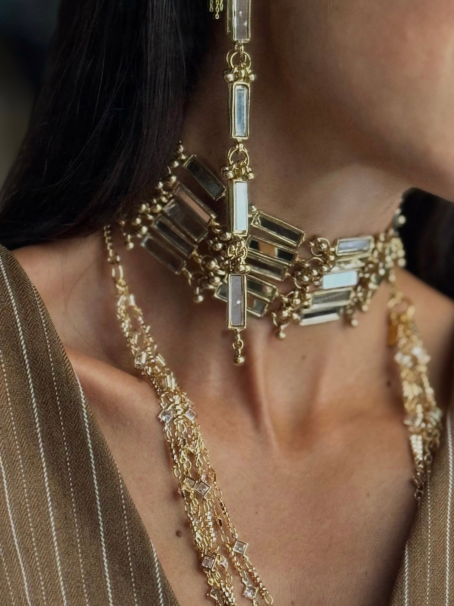 Choker Aurum Ginevra Mirrors