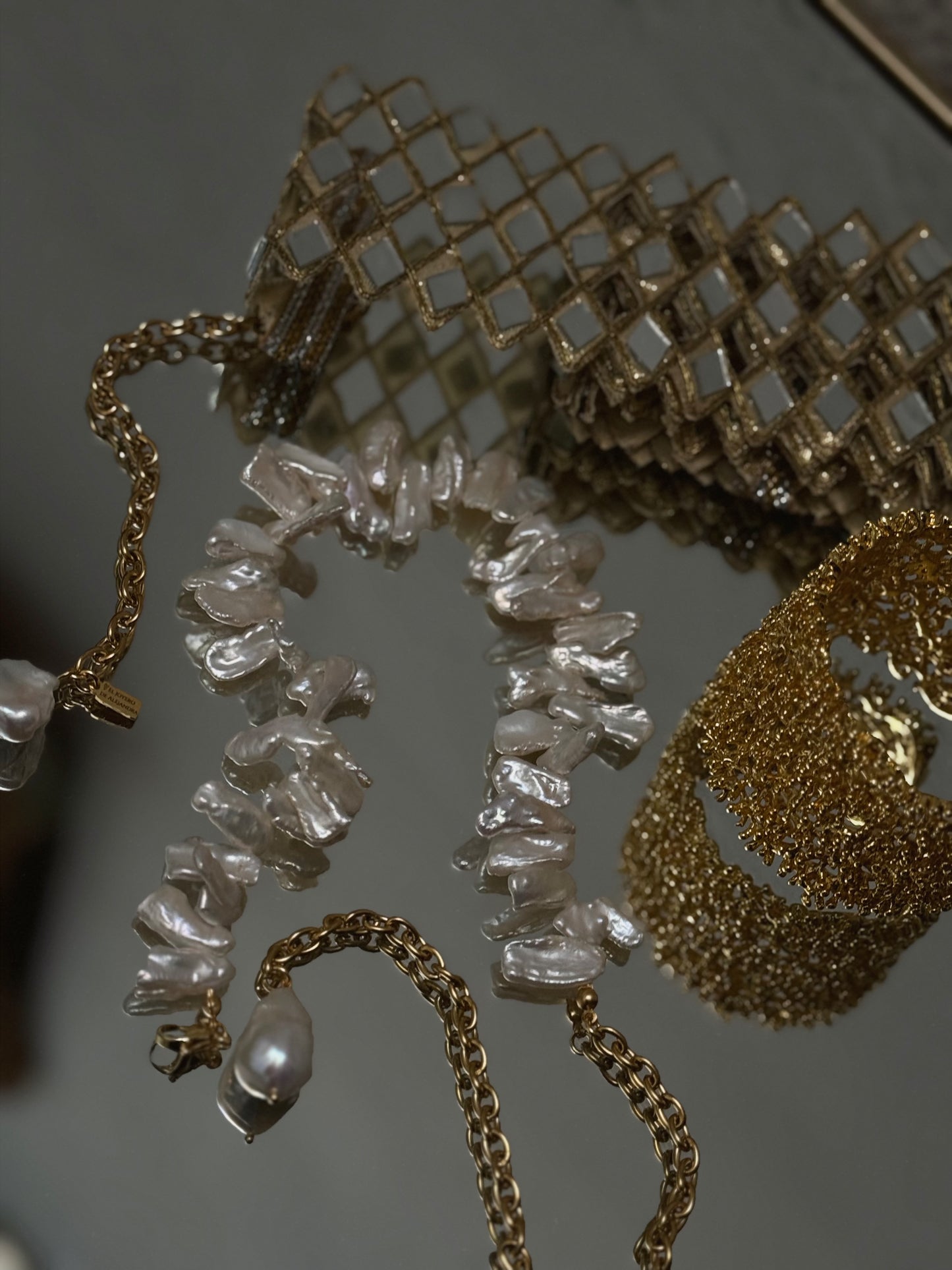 Choker Raíces "Eusebia Perlas"