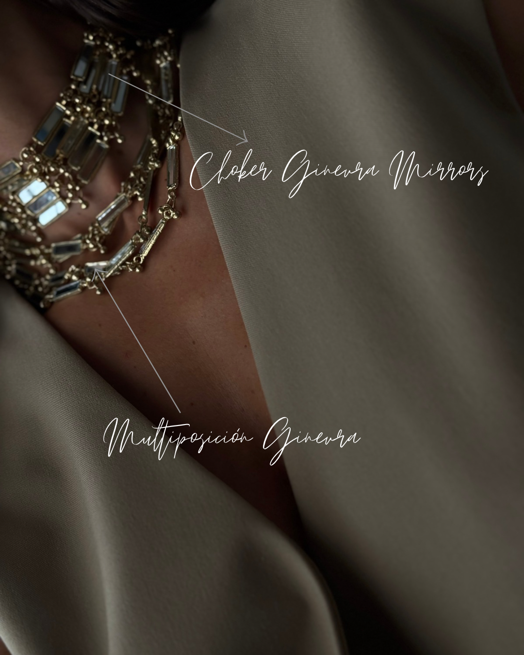 Collar Multiposición 2 tiras Aurum Ginevra