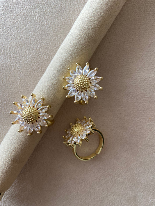 Anillo MINÓ pétalos