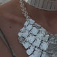 Choker Mussa Plata SAFARA